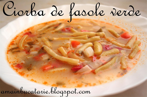 ciorba de fasole verde